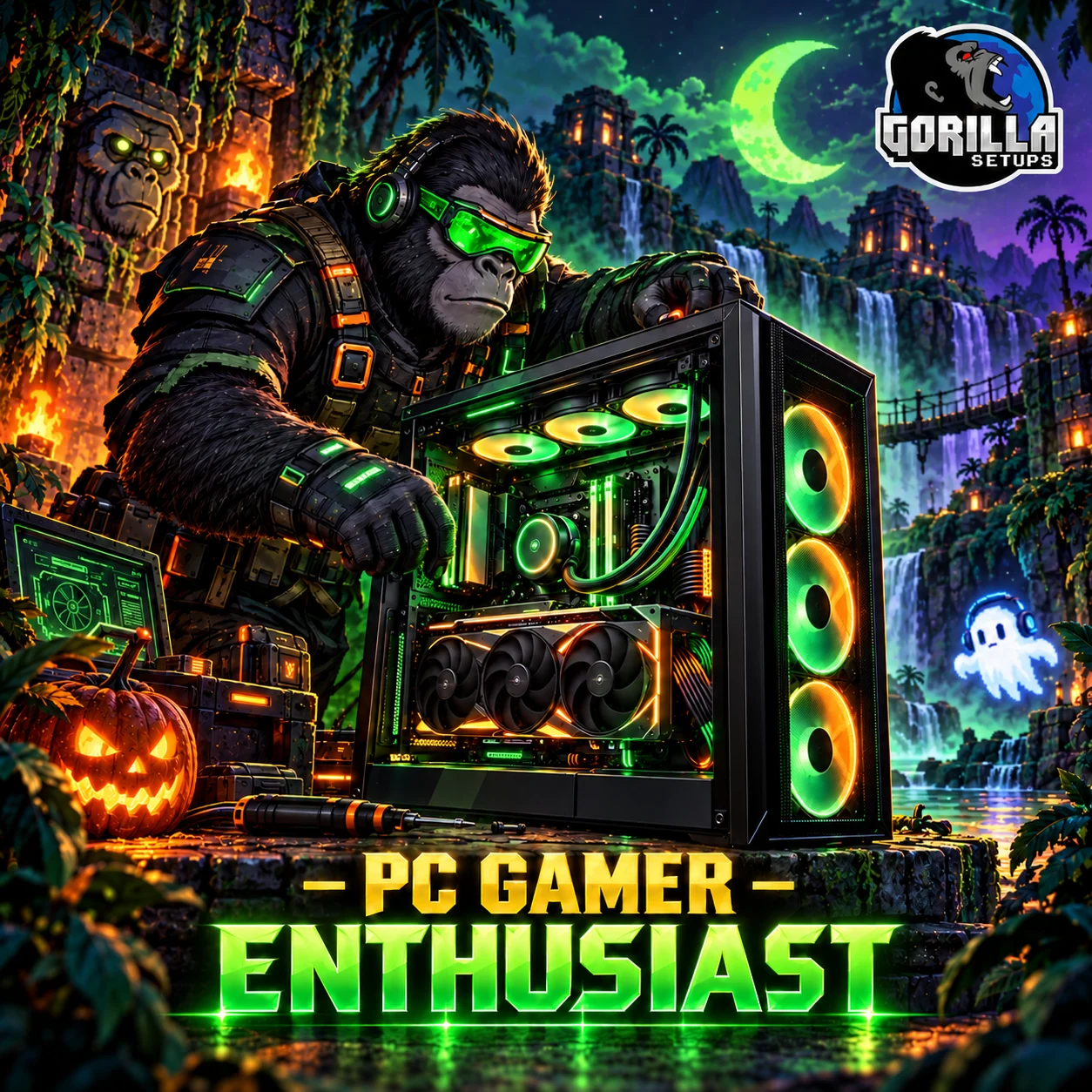 PC Gamer Entusiasta - Ryzen 9 9950X3D2 + RTX 5090