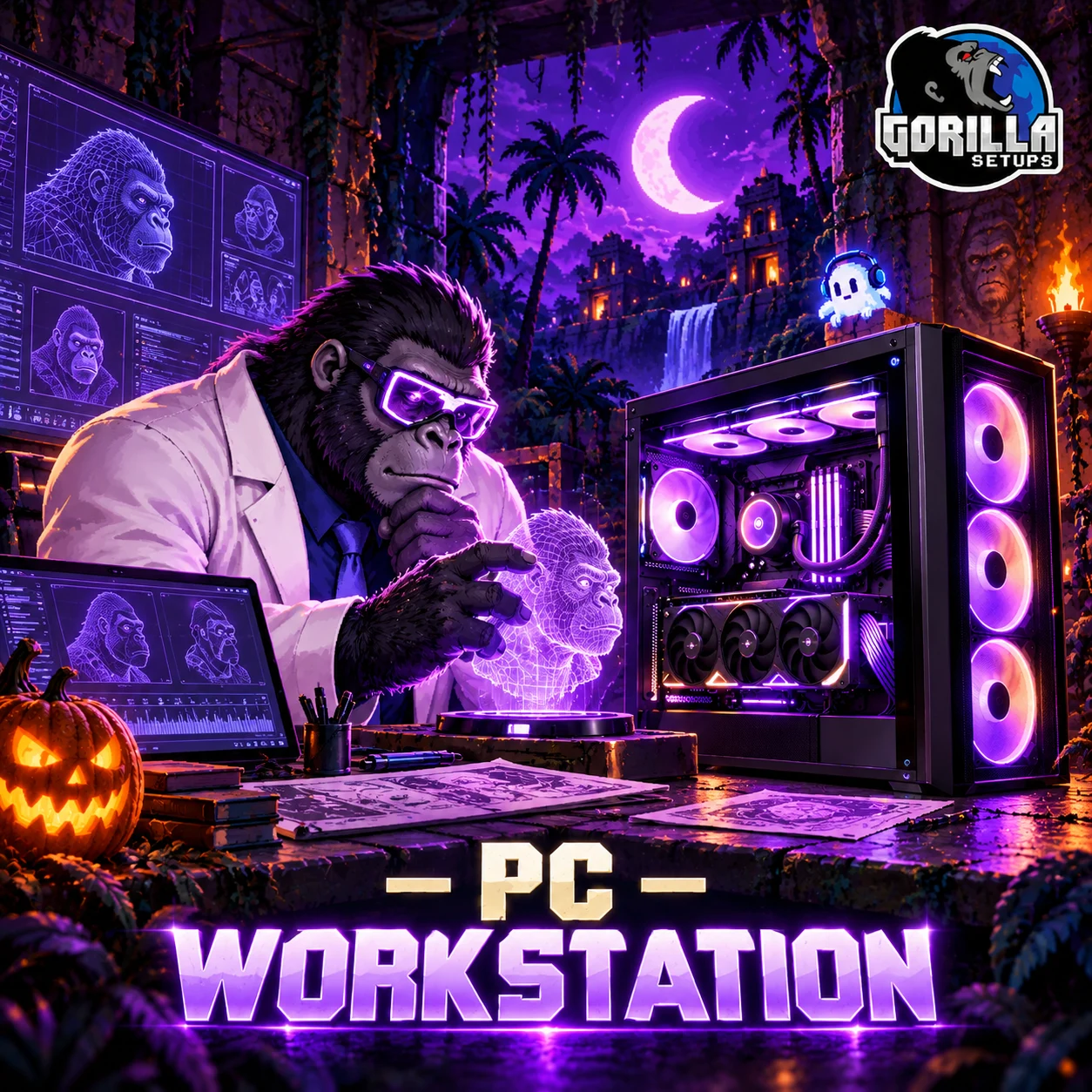 PC Workstation Studio · Ryzen 9 7900X + RTX 5070 Ti 16GB