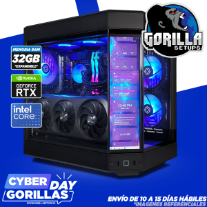 Cybergorillas - Intel Core i7-12700KF + RTX 5060 Ti / RAM 32-64GB