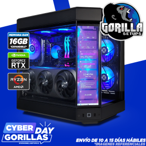 Cybergorillas - Ryzen 5 5500 + RTX 3050 / RAM 16-32GB