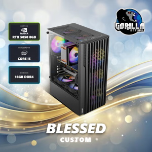 PC Custom - BLESSED - Intel Core i5-12400 + RTX 5050 8GB